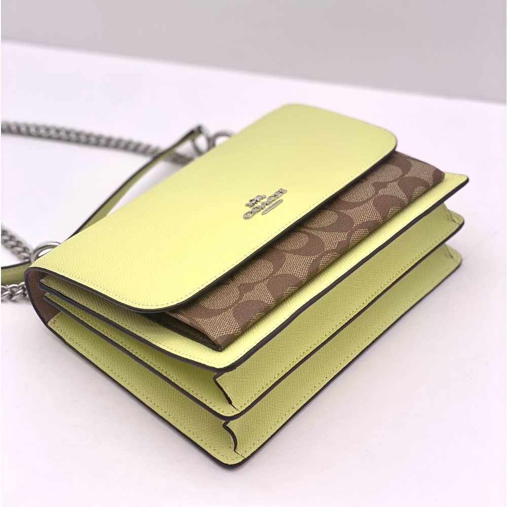 Coach Klare Crossbody In Signature Canvas - Picture 12 of 16